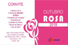 CONVITE: OUTUBRO ROSA 2018 - CONIMS